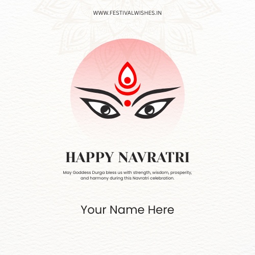 Navratri Wishes – Personalized Festival Greetings Online
